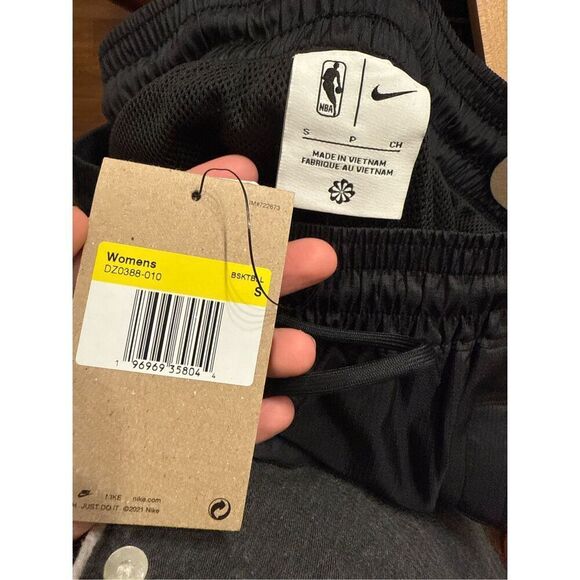 Nike Blue Purple Loose Fit LA LAKERS Basketball Jogger Pants Size Small NWT - Picture 5 of 6